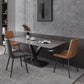 Designer Style 1/4/5/6/7 Pieces Dinette Set Rectangle Dining Table Set 4 Pieces: Table, 3 Chairs Clearhalo 'Dining Room Sets' 'Dining Tables & Seating' 'dining_room_set' 'furn' 'furn_dining_room_set' 'Furniture' 'furniture_dining_room_set' 'Kitchen & Dining Furniture' 'kitchen&dining_furn' 'kitchen' 4588159