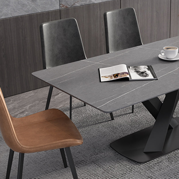 Designer Style 1/4/5/6/7 Pieces Dinette Set Rectangle Dining Table Set Clearhalo 'Dining Room Sets' 'Dining Tables & Seating' 'dining_room_set' 'furn' 'furn_dining_room_set' 'Furniture' 'furniture_dining_room_set' 'Kitchen & Dining Furniture' 'kitchen&dining_furn' 'kitchen' 4588165