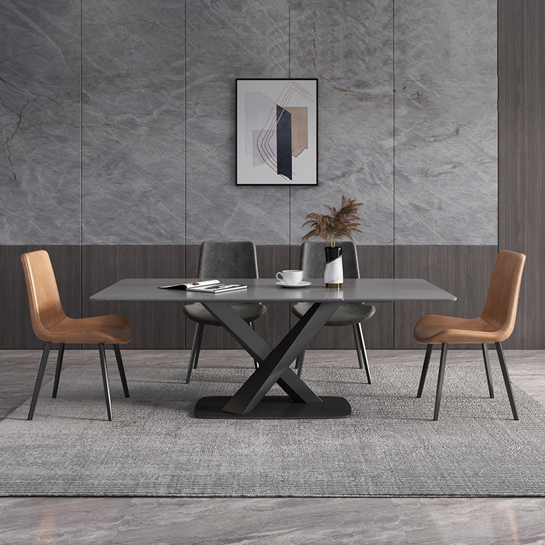 Designer Style 1/4/5/6/7 Pieces Dinette Set Rectangle Dining Table Set Clearhalo 'Dining Room Sets' 'Dining Tables & Seating' 'dining_room_set' 'furn' 'furn_dining_room_set' 'Furniture' 'furniture_dining_room_set' 'Kitchen & Dining Furniture' 'kitchen&dining_furn' 'kitchen' 4588168
