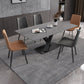 Designer Style 1/4/5/6/7 Pieces Dinette Set Rectangle Dining Table Set Clearhalo 'Dining Room Sets' 'Dining Tables & Seating' 'dining_room_set' 'furn' 'furn_dining_room_set' 'Furniture' 'furniture_dining_room_set' 'Kitchen & Dining Furniture' 'kitchen&dining_furn' 'kitchen' 4588169