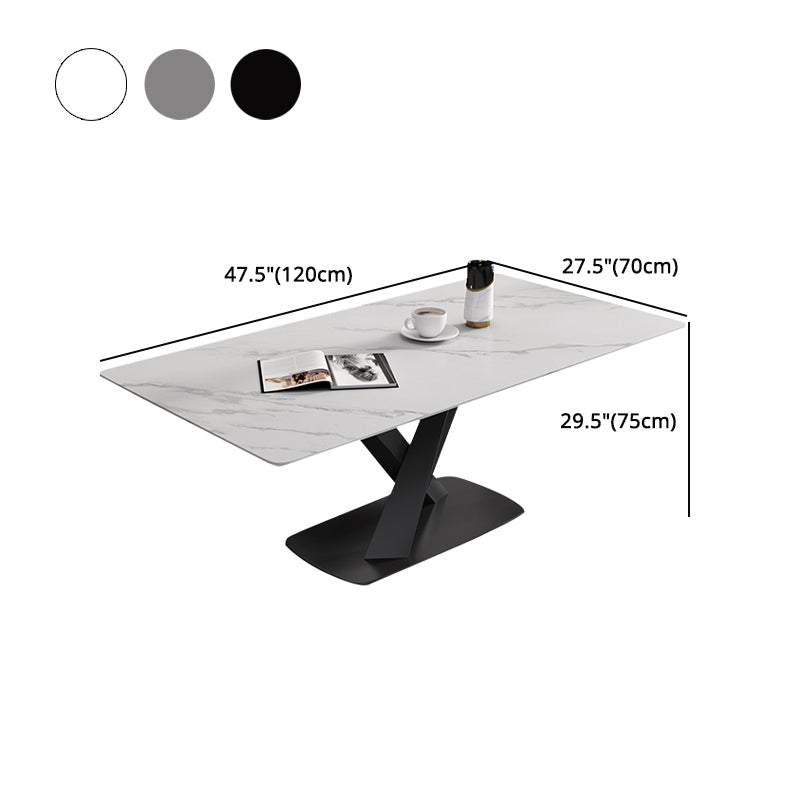 Designer Style 1/4/5/6/7 Pieces Dinette Set Rectangle Dining Table Set Clearhalo 'Dining Room Sets' 'Dining Tables & Seating' 'dining_room_set' 'furn' 'furn_dining_room_set' 'Furniture' 'furniture_dining_room_set' 'Kitchen & Dining Furniture' 'kitchen&dining_furn' 'kitchen' 4588170