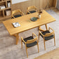 1/2/5/7 Pieces Wood Contemporary Dining Table Set Kitchen Dining Set with Wood Chairs Clearhalo 'Dining Room Sets' 'Dining Tables & Seating' 'dining_room_set' 'furn' 'furn_dining_room_set' 'Furniture' 'furniture_dining_room_set' 'Kitchen & Dining Furniture' 'kitchen&dining_furn' 'kitchen' 4588178