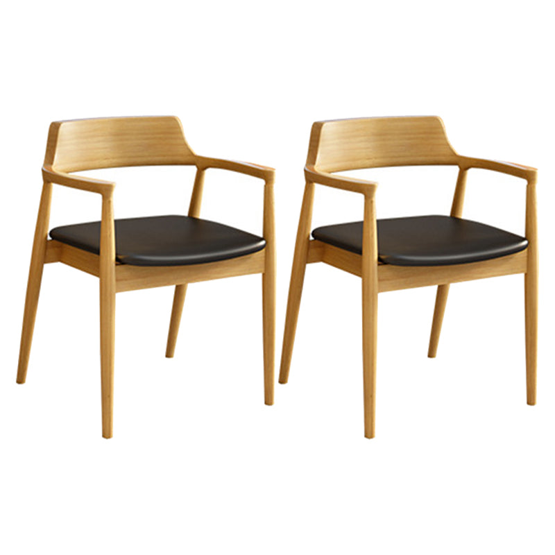 1/2/5/7 Pieces Wood Contemporary Dining Table Set Kitchen Dining Set with Wood Chairs 2 Light Wood Chairs Clearhalo 'Dining Room Sets' 'Dining Tables & Seating' 'dining_room_set' 'furn' 'furn_dining_room_set' 'Furniture' 'furniture_dining_room_set' 'Kitchen & Dining Furniture' 'kitchen&dining_furn' 'kitchen' 4588180