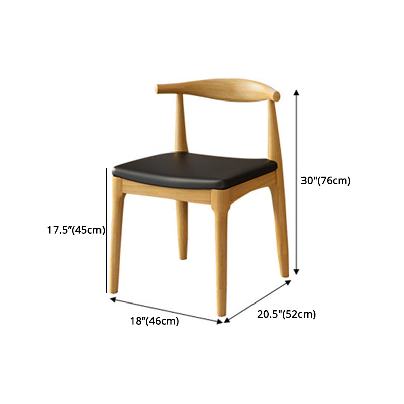 1/2/5/7 Pieces Wood Contemporary Dining Table Set Kitchen Dining Set with Wood Chairs Clearhalo 'Dining Room Sets' 'Dining Tables & Seating' 'dining_room_set' 'furn' 'furn_dining_room_set' 'Furniture' 'furniture_dining_room_set' 'Kitchen & Dining Furniture' 'kitchen&dining_furn' 'kitchen' 4588194