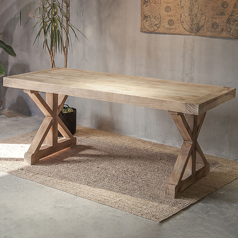 1/2 Pieces Traditional Wood Dining Furniture Set with Wood Chairs Natural Table Furniture Clearhalo &#39;Dining Room Sets&#39; &#39;Dining Tables &amp; Seating&#39; &#39;dining_room_set&#39; &#39;furn&#39; &#39;furn_dining_room_set&#39; &#39;Furniture&#39; &#39;furniture_dining_room_set&#39; &#39;Kitchen &amp; Dining Furniture&#39; &#39;kitchen&amp;dining_furn&#39; &#39;kitchen&#39; 4588199