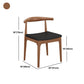 Rectangular 1/2/9 Pieces Dining Set Natural and Black Windsor Back Chair Set for Kitchen Clearhalo 'Dining Room Sets' 'Dining Tables & Seating' 'dining_room_set' 'furn' 'furn_dining_room_set' 'Furniture' 'furniture_dining_room_set' 'Kitchen & Dining Furniture' 'kitchen&dining_furn' 'kitchen' 4588230