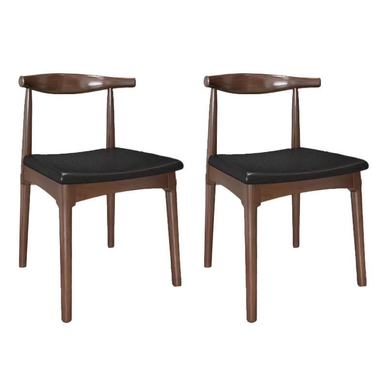 1/2/3/5/7 Pieces Brown Dining Room Set Industrial Style Solid Wood Furniture 2 Brown Chairs Clearhalo 'Dining Room Sets' 'Dining Tables & Seating' 'dining_room_set' 'furn' 'furn_dining_room_set' 'Furniture' 'furniture_dining_room_set' 'Kitchen & Dining Furniture' 'kitchen&dining_furn' 'kitchen' 4588249