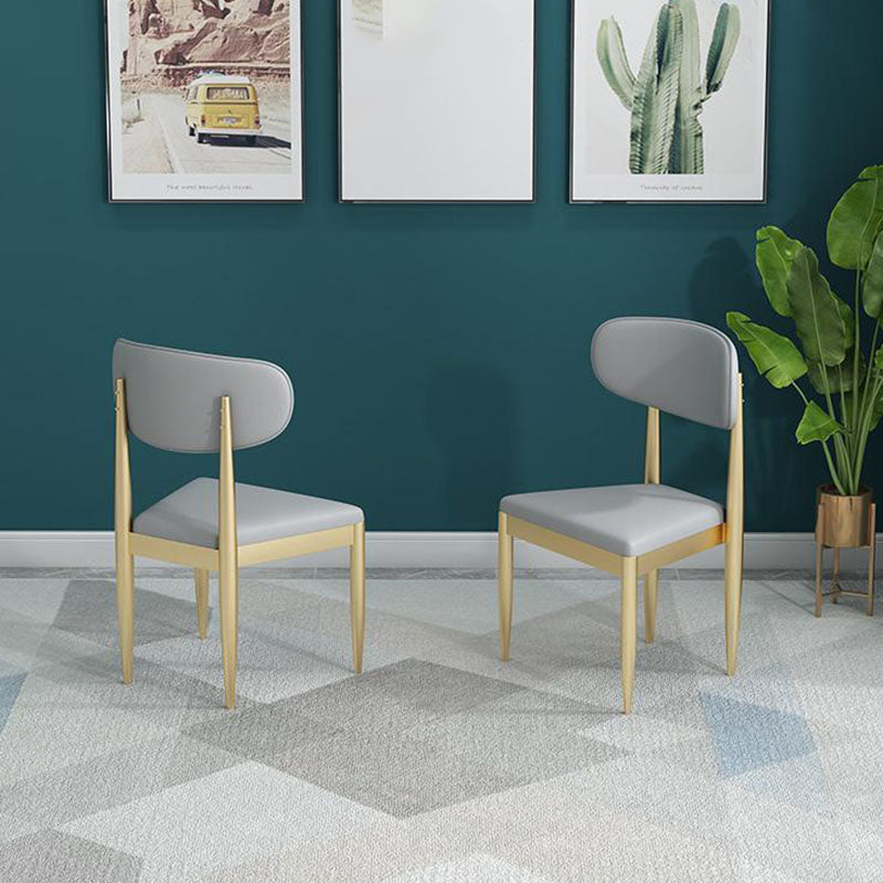 Glam Style 1/5 Pieces Dining Set Rectangle Stone Table Kitchen Set for Dining Room Clearhalo 'Dining Room Sets' 'Dining Tables & Seating' 'dining_room_set' 'furn' 'furn_dining_room_set' 'Furniture' 'furniture_dining_room_set' 'Kitchen & Dining Furniture' 'kitchen&dining_furn' 'kitchen' 4588299