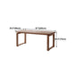 Wood Top Dining Table Rectangle Pine Wood Table with Sled Base Clearhalo ' dining_table' 'Dining Tables & Seating' 'Dining Tables' 'furn' 'furn_dining_table' 'Furniture' 'furniture_dining_table' 'Kitchen & Dining Furniture' 'kitchen&dining_furn' 'kitchen' 'kitchen_dining_table' 4588375