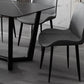 Industrial Style Dining Site Table Rectangle Stone Table with Trestle Base Clearhalo ' dining_table' 'Dining Tables & Seating' 'Dining Tables' 'furn' 'furn_dining_table' 'Furniture' 'furniture_dining_table' 'Kitchen & Dining Furniture' 'kitchen&dining_furn' 'kitchen' 'kitchen_dining_table' 4588386