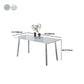 Sintered Stone Dining Table Modern Rectangle Dining Table with Acrylic Base for Home Use Clearhalo ' dining_table' 'Dining Tables & Seating' 'Dining Tables' 'furn' 'furn_dining_table' 'Furniture' 'furniture_dining_table' 'Kitchen & Dining Furniture' 'kitchen&dining_furn' 'kitchen' 'kitchen_dining_table' 4588537
