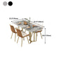 Traditional Luxury Stone Furniture Rectangle Double Pedestal Dining Table Clearhalo ' dining_table' 'Dining Tables & Seating' 'Dining Tables' 'furn' 'furn_dining_table' 'Furniture' 'furniture_dining_table' 'Kitchen & Dining Furniture' 'kitchen&dining_furn' 'kitchen' 'kitchen_dining_table' 4588550