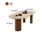 Free Form Contemporary Dining Table Pine Solid Wood Table with 3 Legs Clearhalo ' dining_table' 'Dining Tables & Seating' 'Dining Tables' 'furn' 'furn_dining_table' 'Furniture' 'furniture_dining_table' 'Kitchen & Dining Furniture' 'kitchen&dining_furn' 'kitchen' 'kitchen_dining_table' 4588592