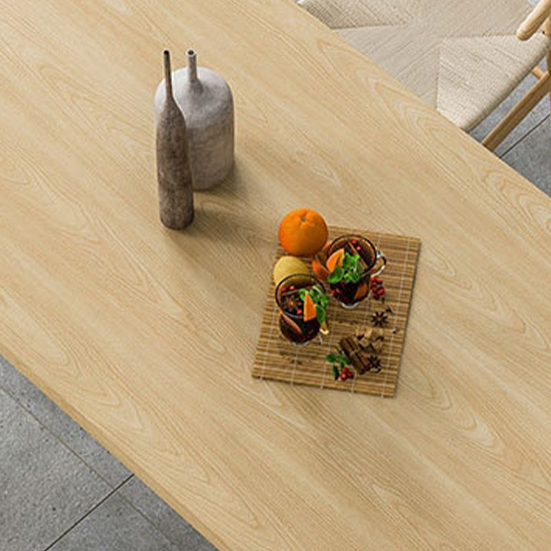 Solid Wood Dining Table Modern Rectangle Dining Table with Acrylic Base Clearhalo ' dining_table' 'Dining Tables & Seating' 'Dining Tables' 'furn' 'furn_dining_table' 'Furniture' 'furniture_dining_table' 'Kitchen & Dining Furniture' 'kitchen&dining_furn' 'kitchen' 'kitchen_dining_table' 4588635