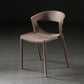Scandinavian Style Open Back Dining Side Chair Plastic Dining Armless Chair for Home Coffee 1 Piece Clearhalo ' kitchen&dining_furn' 'Dining Chairs' 'Dining Tables & Seating' 'dining_chair' 'furn' 'furn_dining_chair' 'Furniture' 'furniture_dining_chair' 'Kitchen & Dining Furniture' 'kitchen' 4588833