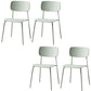 Contemporary Kitchen Chair Dining Armless Side Chairs with Metal Legs Light Green 4 Piece Set Clearhalo ' kitchen&dining_furn' 'Dining Chairs' 'Dining Tables & Seating' 'dining_chair' 'furn' 'furn_dining_chair' 'Furniture' 'furniture_dining_chair' 'Kitchen & Dining Furniture' 'kitchen' 4588861