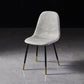 Scandinavian Style Leather Dining Side Chairs Armless Solid Back Chair Light Gray 1 Piece Black Gold Clearhalo ' kitchen&dining_furn' 'Dining Chairs' 'Dining Tables & Seating' 'dining_chair' 'furn' 'furn_dining_chair' 'Furniture' 'furniture_dining_chair' 'Kitchen & Dining Furniture' 'kitchen' 4588901