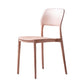 Contemporary Style Kitchen Chair Plastic Armless Open Back Dining Side Chair Clearhalo ' kitchen&dining_furn' 'Dining Chairs' 'Dining Tables & Seating' 'dining_chair' 'furn' 'furn_dining_chair' 'Furniture' 'furniture_dining_chair' 'Kitchen & Dining Furniture' 'kitchen' 4588920