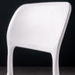 Contemporary Style Kitchen Chair Plastic Armless Open Back Dining Side Chair Clearhalo ' kitchen&dining_furn' 'Dining Chairs' 'Dining Tables & Seating' 'dining_chair' 'furn' 'furn_dining_chair' 'Furniture' 'furniture_dining_chair' 'Kitchen & Dining Furniture' 'kitchen' 4588926