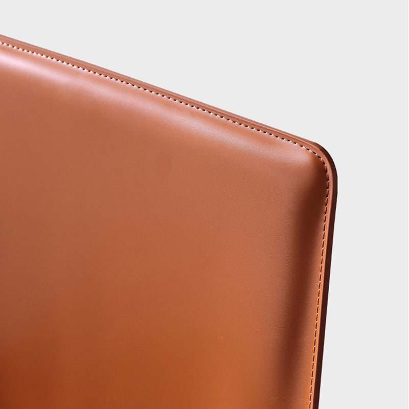 Contemporary Leather Dining Room Chair Armless Wingback Side Chair for Home Use Clearhalo ' kitchen&dining_furn' 'Dining Chairs' 'Dining Tables & Seating' 'dining_chair' 'furn' 'furn_dining_chair' 'Furniture' 'furniture_dining_chair' 'Kitchen & Dining Furniture' 'kitchen' 4589070