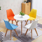 Contemporary Style Kitchen Chairs Dining Armless Side Chair with Wooden Legs Clearhalo ' kitchen&dining_furn' 'Dining Chairs' 'Dining Tables & Seating' 'dining_chair' 'Furniture' 'furniture_dining_chair' 'Kitchen & Dining Furniture' 'kitchen' 4589078