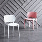 Contemporary Chairs Dining Armless Plastic Open Back Side Chair for Kitchen Clearhalo ' kitchen&dining_furn' 'Dining Chairs' 'Dining Tables & Seating' 'dining_chair' 'furn' 'furn_dining_chair' 'Furniture' 'furniture_dining_chair' 'Kitchen & Dining Furniture' 'kitchen' 4589277