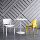 Contemporary Chairs Dining Armless Plastic Open Back Side Chair for Kitchen Clearhalo ' kitchen&dining_furn' 'Dining Chairs' 'Dining Tables & Seating' 'dining_chair' 'furn' 'furn_dining_chair' 'Furniture' 'furniture_dining_chair' 'Kitchen & Dining Furniture' 'kitchen' 4589281