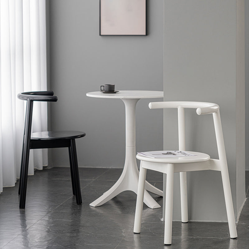 Contemporary Chairs Dining Armless Open Back Side Chairs with Metal Legs for Kitchen Clearhalo ' kitchen&dining_furn' 'Dining Chairs' 'Dining Tables & Seating' 'dining_chair' 'furn' 'furn_dining_chair' 'Furniture' 'furniture_dining_chair' 'Kitchen & Dining Furniture' 'kitchen' 4589337