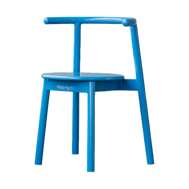 Contemporary Chairs Dining Armless Open Back Side Chairs with Metal Legs for Kitchen Clearhalo ' kitchen&dining_furn' 'Dining Chairs' 'Dining Tables & Seating' 'dining_chair' 'furn' 'furn_dining_chair' 'Furniture' 'furniture_dining_chair' 'Kitchen & Dining Furniture' 'kitchen' 4589338