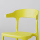 Modern Open Back Arm Chair Matte Finish Plastic Dining Chair Clearhalo ' kitchen&dining_furn' 'Dining Chairs' 'Dining Tables & Seating' 'dining_chair' 'furn' 'furn_dining_chair' 'Furniture' 'furniture_dining_chair' 'Kitchen & Dining Furniture' 'kitchen' 4589365