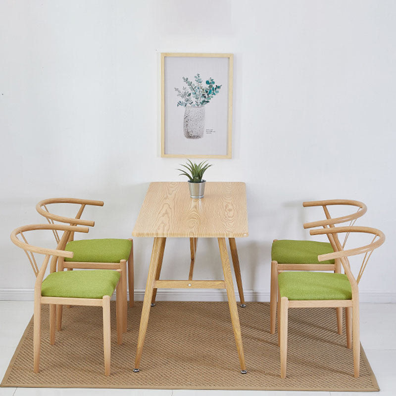 Contemporary Style Chair Dining Armless Side Chair with Metal Legs for Kitchen Clearhalo ' kitchen&dining_furn' 'Dining Chairs' 'Dining Tables & Seating' 'dining_chair' 'furn' 'furn_dining_chair' 'Furniture' 'furniture_dining_chair' 'Kitchen & Dining Furniture' 'kitchen' 4589442