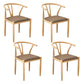 Contemporary Style Chair Dining Armless Side Chair with Metal Legs for Kitchen Grey 4 Piece Set Clearhalo ' kitchen&dining_furn' 'Dining Chairs' 'Dining Tables & Seating' 'dining_chair' 'furn' 'furn_dining_chair' 'Furniture' 'furniture_dining_chair' 'Kitchen & Dining Furniture' 'kitchen' 4589445
