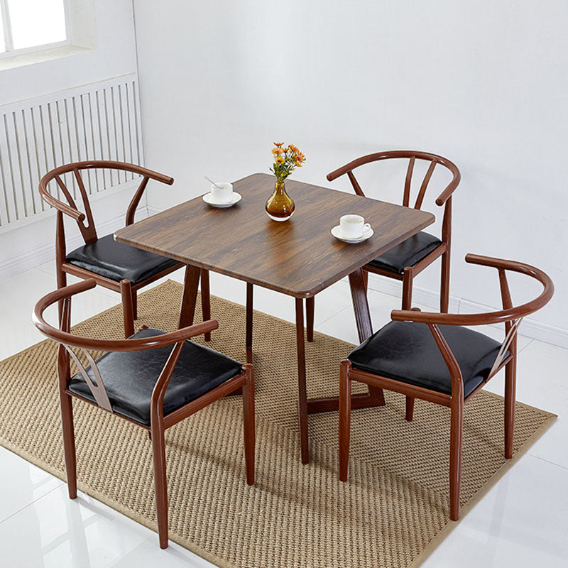 Contemporary Style Chair Dining Armless Side Chair with Metal Legs for Kitchen Clearhalo ' kitchen&dining_furn' 'Dining Chairs' 'Dining Tables & Seating' 'dining_chair' 'furn' 'furn_dining_chair' 'Furniture' 'furniture_dining_chair' 'Kitchen & Dining Furniture' 'kitchen' 4589446