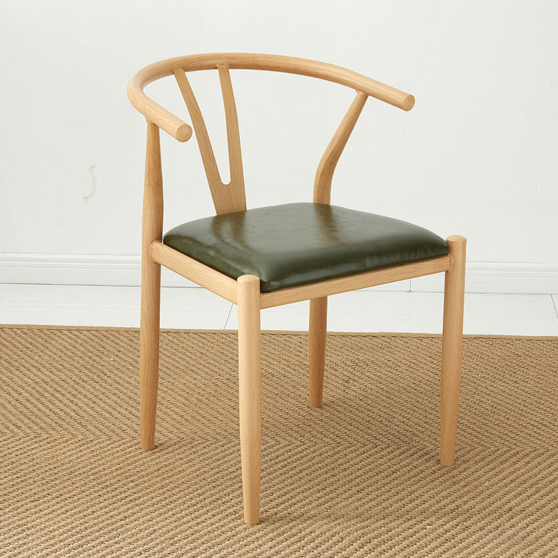 Contemporary Style Chair Dining Armless Side Chair with Metal Legs for Kitchen Army Green 1 Piece Clearhalo ' kitchen&dining_furn' 'Dining Chairs' 'Dining Tables & Seating' 'dining_chair' 'furn' 'furn_dining_chair' 'Furniture' 'furniture_dining_chair' 'Kitchen & Dining Furniture' 'kitchen' 4589462