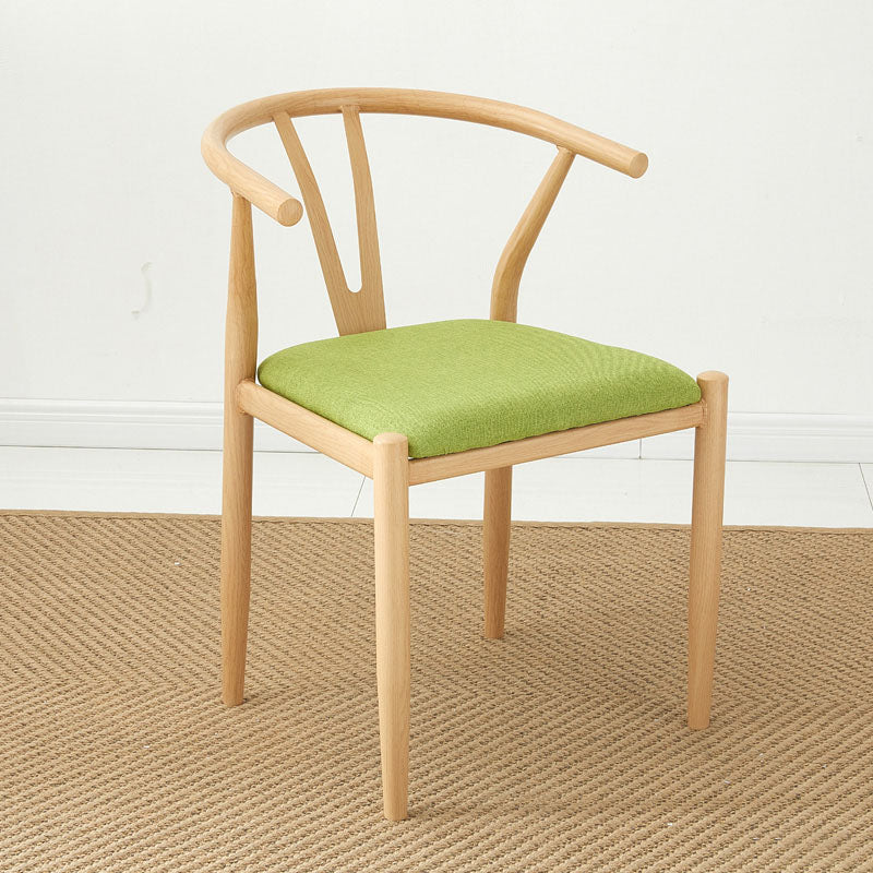 Contemporary Style Chair Dining Armless Side Chair with Metal Legs for Kitchen Green 1 Piece Clearhalo ' kitchen&dining_furn' 'Dining Chairs' 'Dining Tables & Seating' 'dining_chair' 'furn' 'furn_dining_chair' 'Furniture' 'furniture_dining_chair' 'Kitchen & Dining Furniture' 'kitchen' 4589465