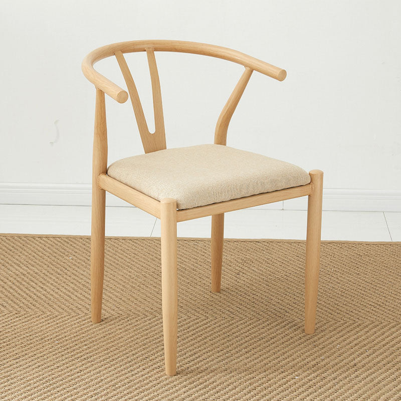 Contemporary Style Chair Dining Armless Side Chair with Metal Legs for Kitchen Yellow 1 Piece Clearhalo ' kitchen&dining_furn' 'Dining Chairs' 'Dining Tables & Seating' 'dining_chair' 'furn' 'furn_dining_chair' 'Furniture' 'furniture_dining_chair' 'Kitchen & Dining Furniture' 'kitchen' 4589468