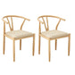 Contemporary Style Chair Dining Armless Side Chair with Metal Legs for Kitchen Yellow 2 Piece Set Clearhalo ' kitchen&dining_furn' 'Dining Chairs' 'Dining Tables & Seating' 'dining_chair' 'furn' 'furn_dining_chair' 'Furniture' 'furniture_dining_chair' 'Kitchen & Dining Furniture' 'kitchen' 4589469