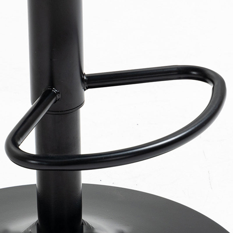 Modern Style Metal Bar Stools with Swivel and Adjustable Height Living Room Bar Stools Clearhalo 'Bar Furniture' 'Bar Stools' 'bar_stools' 'furn' 'furn_bar_stools' 'furniture_bar_stools' 'Kitchen & Dining Furniture' 'kitchen&dining_furn' 'kitchen' 'kitchen_furn' Furniture' 4589486