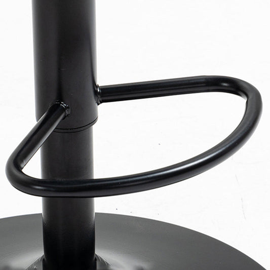 Modern Style Metal Bar Stools with Swivel and Adjustable Height Living Room Bar Stools Clearhalo 'Bar Furniture' 'Bar Stools' 'bar_stools' 'furn' 'furn_bar_stools' 'furniture_bar_stools' 'Kitchen & Dining Furniture' 'kitchen&dining_furn' 'kitchen' 'kitchen_furn' Furniture' 4589486