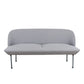 30.71" H Linen Armless Contemporary Sofa with Tight Back for Apartment Light Gray Clearhalo 'furn' 'furn_sofas' 'Furniture' 'furniture_sofas' 'kitchen' 'kitchen_sofas' 'Living Room Furniture' 'Sofa' 'sofas' 4591688