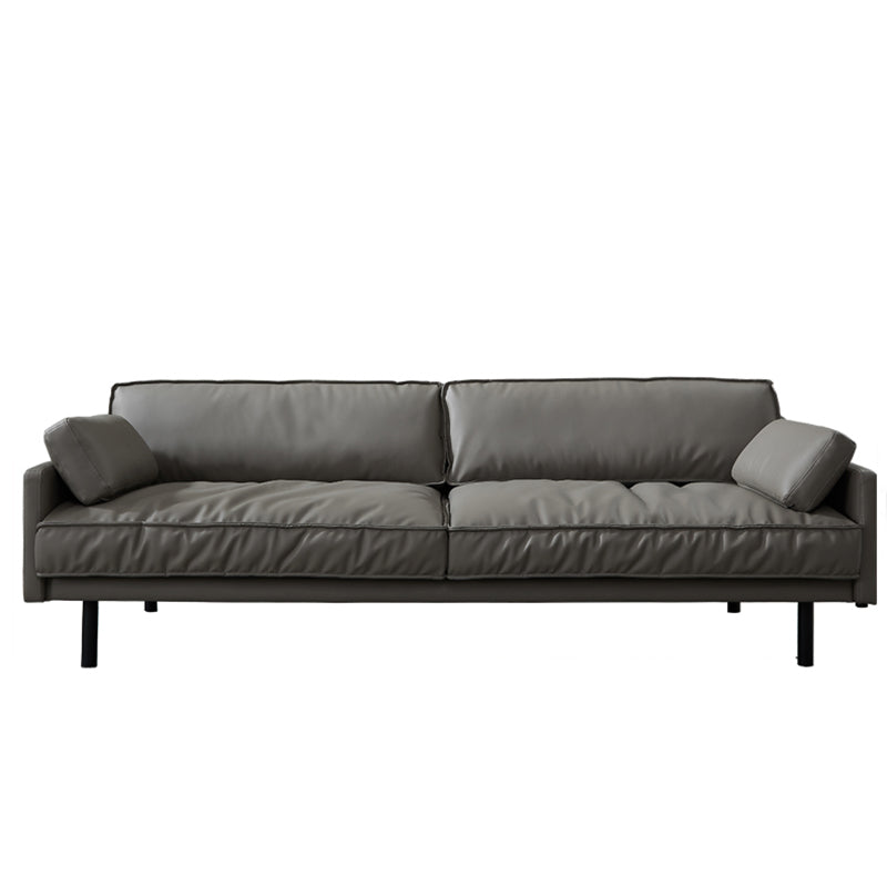 Tight Back Square Arm Industrial Sofa with Waterproof and Wear-resistant Clearhalo 'furn' 'furn_sofas' 'Furniture' 'furniture_sofas' 'kitchen' 'kitchen_sofas' 'Living Room Furniture' 'Sofa' 'sofas' 4591706