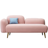 Hair Pin Legs Tight Back Square Arm Transitional Modern Loveseat for Apartment Clearhalo 'furn' 'furn_sofas' 'Furniture' 'furniture_sofas' 'kitchen' 'kitchen_sofas' 'Living Room Furniture' 'Sofa' 'sofas' 4591808