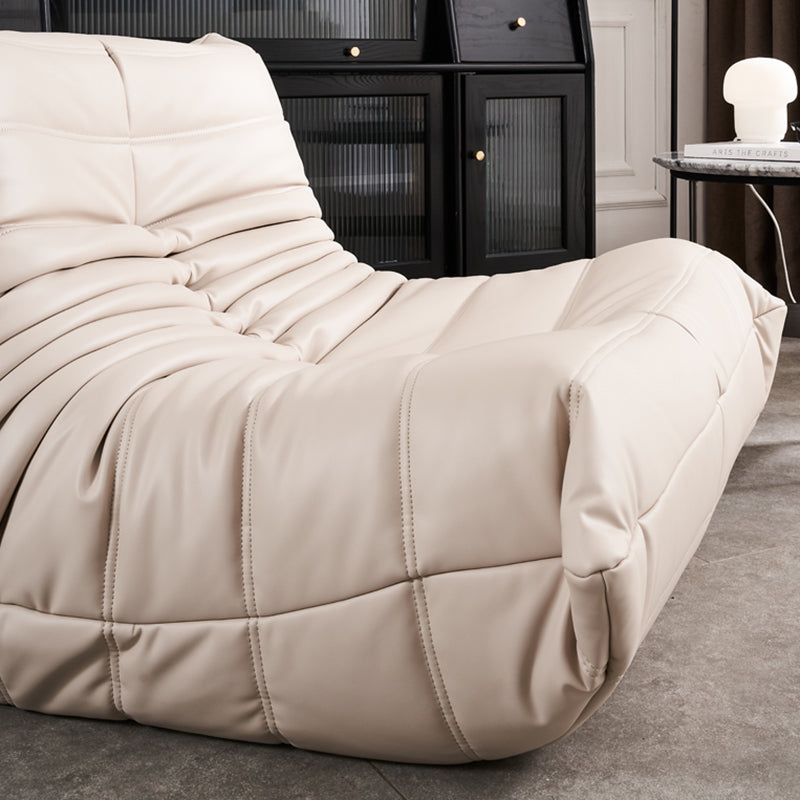 Ultra-Modern Sofa 27.6"High Tuxedo Arm Tight Back Single Cushion Seat Sofa Clearhalo 'furn' 'furn_sofas' 'Furniture' 'furniture_sofas' 'kitchen' 'kitchen_sofas' 'Living Room Furniture' 'Sofa' 'sofas' 4591839