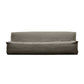 Linen Armless Sofa Tight Back 33"W Modern Sofa for Living Room 83"L x 33.5"W x 28"H Clearhalo 'furn' 'furn_sofas' 'Furniture' 'furniture_sofas' 'kitchen' 'kitchen_sofas' 'Living Room Furniture' 'Sofa' 'sofas' 4591872