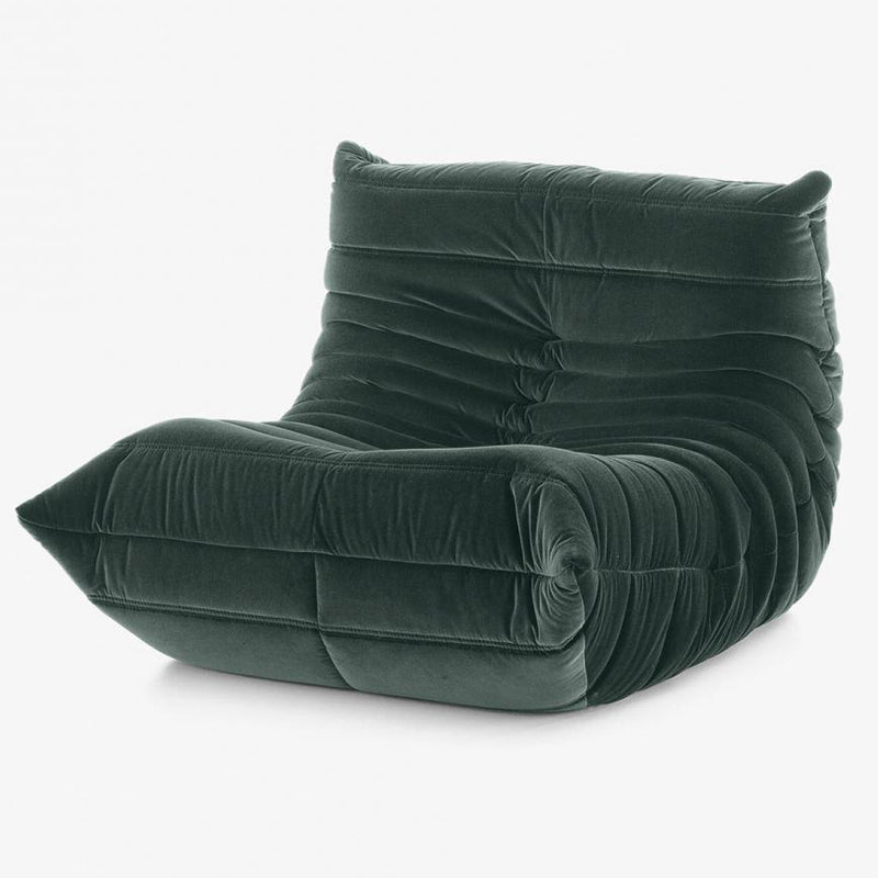 Ultra-Modern Single Cushion Seat Tight Back Sofa 27.6"High Tuxedo Arm Sofa Blackish Green Clearhalo 'furn' 'furn_sofas' 'Furniture' 'furniture_sofas' 'kitchen' 'kitchen_sofas' 'Living Room Furniture' 'Sofa' 'sofas' 4591883