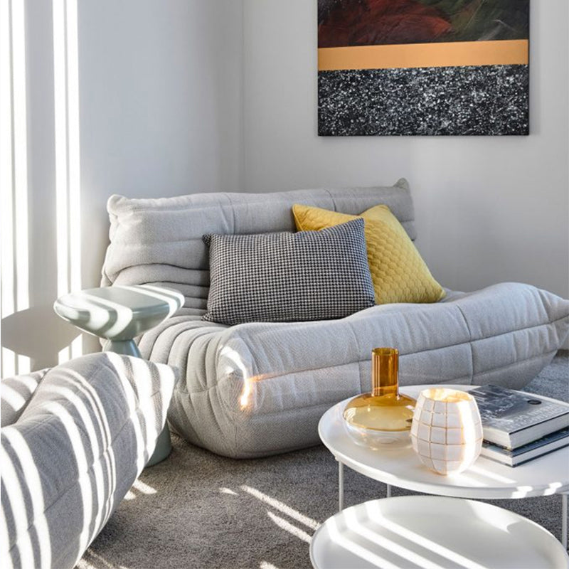 Ultra-Modern Single Cushion Seat Tight Back Sofa 27.6"High Tuxedo Arm Sofa Clearhalo 'furn' 'furn_sofas' 'Furniture' 'furniture_sofas' 'kitchen' 'kitchen_sofas' 'Living Room Furniture' 'Sofa' 'sofas' 4591884