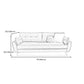 Loose Back Linen Square Arm Sofa with slipcovered Hair Pin Legs Settee Clearhalo 'furn' 'furn_sofas' 'Furniture' 'furniture_sofas' 'kitchen' 'kitchen_sofas' 'Living Room Furniture' 'Sofa' 'sofas' 4591916
