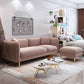 Tight Back Square Arm Ultra-Modern Sofa with Hair Pin Legs for Apartment Clearhalo 'furn' 'furn_sofas' 'Furniture' 'furniture_sofas' 'kitchen' 'kitchen_sofas' 'Living Room Furniture' 'Sofa' 'sofas' 4591918