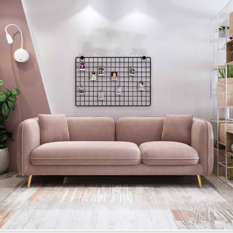 Tight Back Square Arm Ultra-Modern Sofa with Hair Pin Legs for Apartment Clearhalo 'furn' 'furn_sofas' 'Furniture' 'furniture_sofas' 'kitchen' 'kitchen_sofas' 'Living Room Furniture' 'Sofa' 'sofas' 4591922