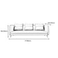 Office Modern Tuxedo Arm Sofa with Bolster Pillows for Bonus Room, Living Room Clearhalo 'furn' 'furn_sofas' 'Furniture' 'furniture_sofas' 'kitchen' 'kitchen_sofas' 'Living Room Furniture' 'Sofa' 'sofas' 4592072